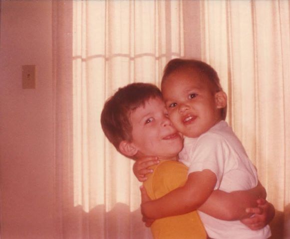 Photo of David (on left) Chris (on right) supplied by the Silva Family.