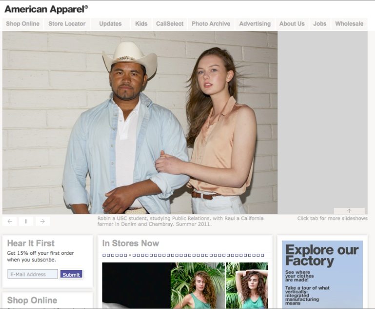 American Apparel Ads Controversy