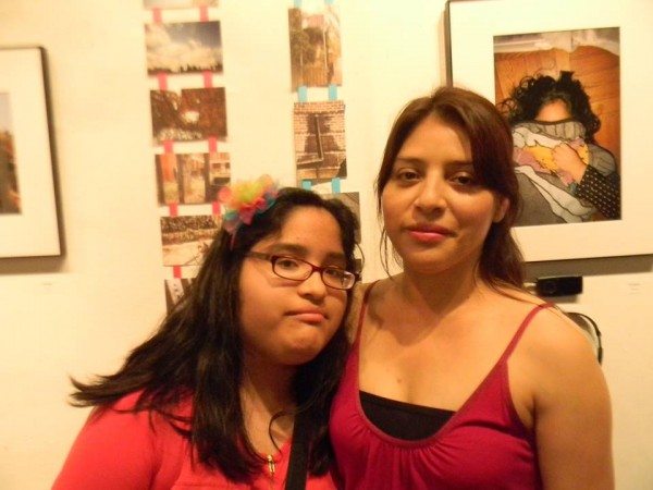 Luz Aguirre and her daughter Eve Valle. 