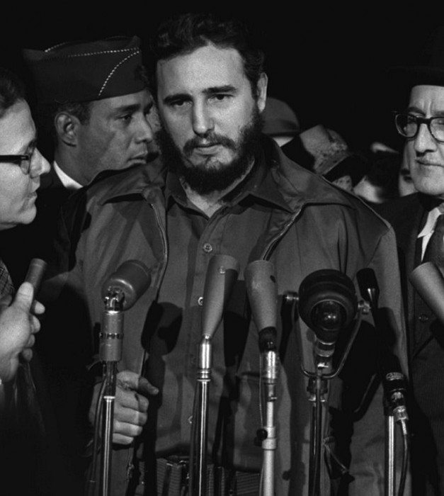 Fidel Castro, 1959, Washington D.C. (Wikimedia Commons)