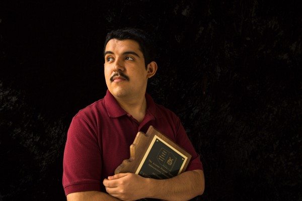 Cristian Arcega in 2013 (Photo by Richard Schultz. Courtesy of 50 Eggs, Inc.)