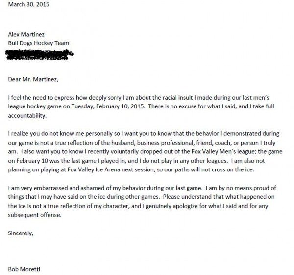 apology