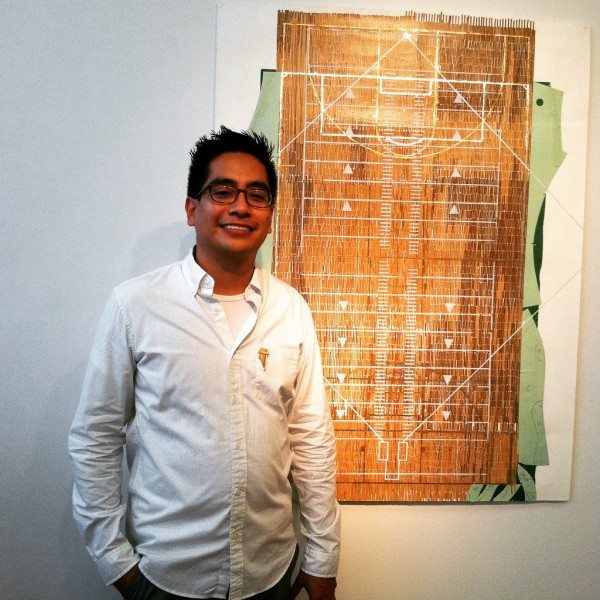 Ronny Quevedo and his piece Cabeza Mágica