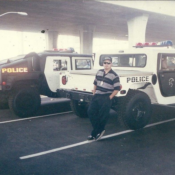 Alex Salazar as a narc