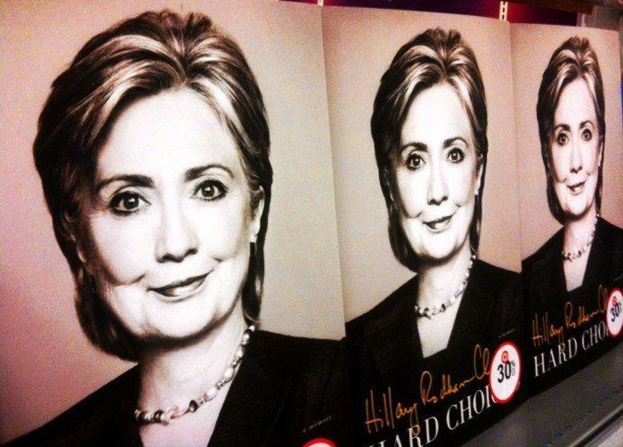 Former New York senator, secretary of State and first lady Hillary Clinton (Mike Mozart/Flickr)