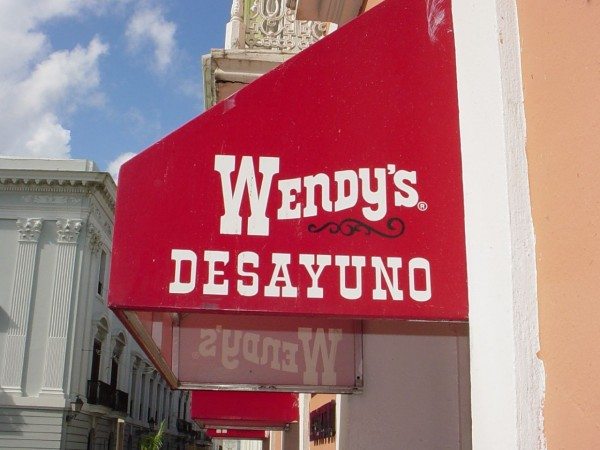 A Wendy's in Puerto Rico (Counselman Collection/Flickr)