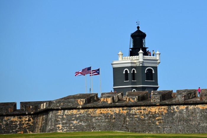 Castillo San Felipe del Morro, the 16th-century citadel overlooking San Juan Bay in Puerto Rico (Harvey Barrison/Flickr)