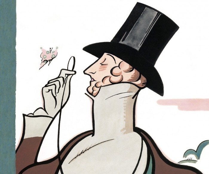 “Eustace Tilley,” by Rea Irvin (New Yorker)