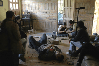 En filmación