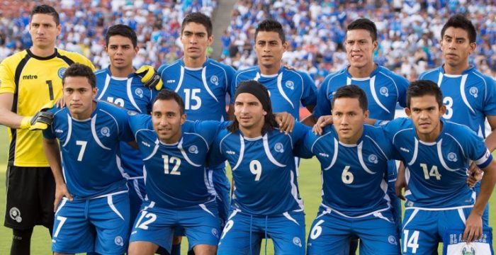 El Salvador's national soccer team, 2015 (Photo via CONCACAF)