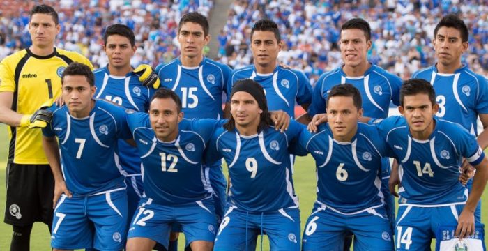 El Salvador's national soccer team, 2015 (Photo via CONCACAF)