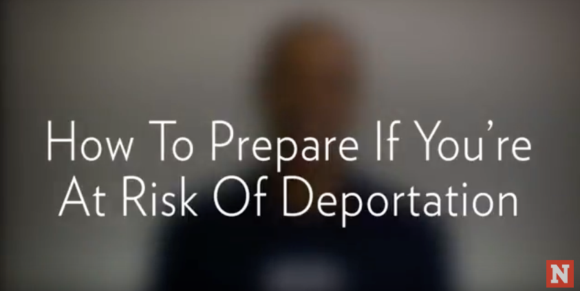 Ur Getting Deported How to Prepare If You're at Risk of Deportation (VIDEO) - Latino Rebels