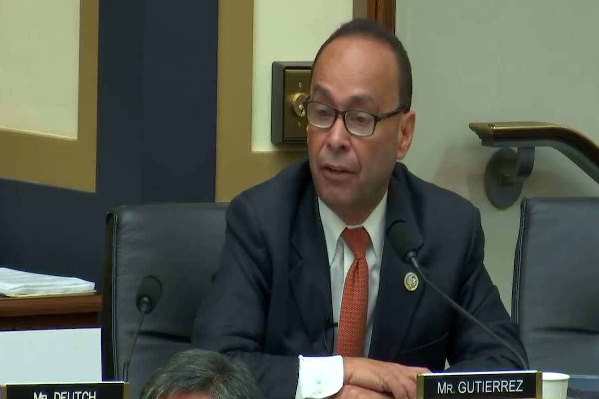 Rep. Gutiérrez Rides Off With a Scathing Rebuke of DHS and Trump