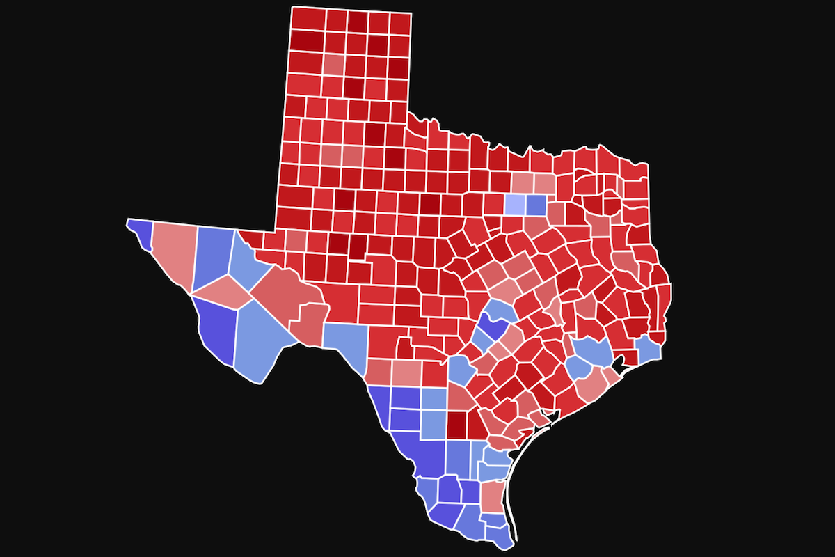 Presidential Vote Texas