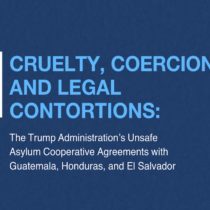 New Senate Democrats Report: Documenting Cruelty, Coercion, and Legal Contortions in Trump Administration’s Asylum Agreements