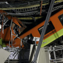 23 Dead as Mexico City Metro Overpass Collapses Onto Road