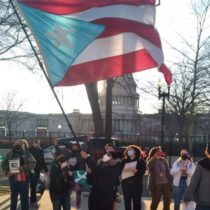 Pro-Independence Group Protests in DC as Power 4 Puerto Rico Blasts Biden for Broken Promises